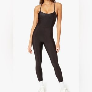 WEWOREWHAT | Catsuit in Black | Size: Small